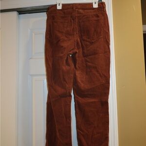 PacSun Brown Corduroy Straight Leg Pants